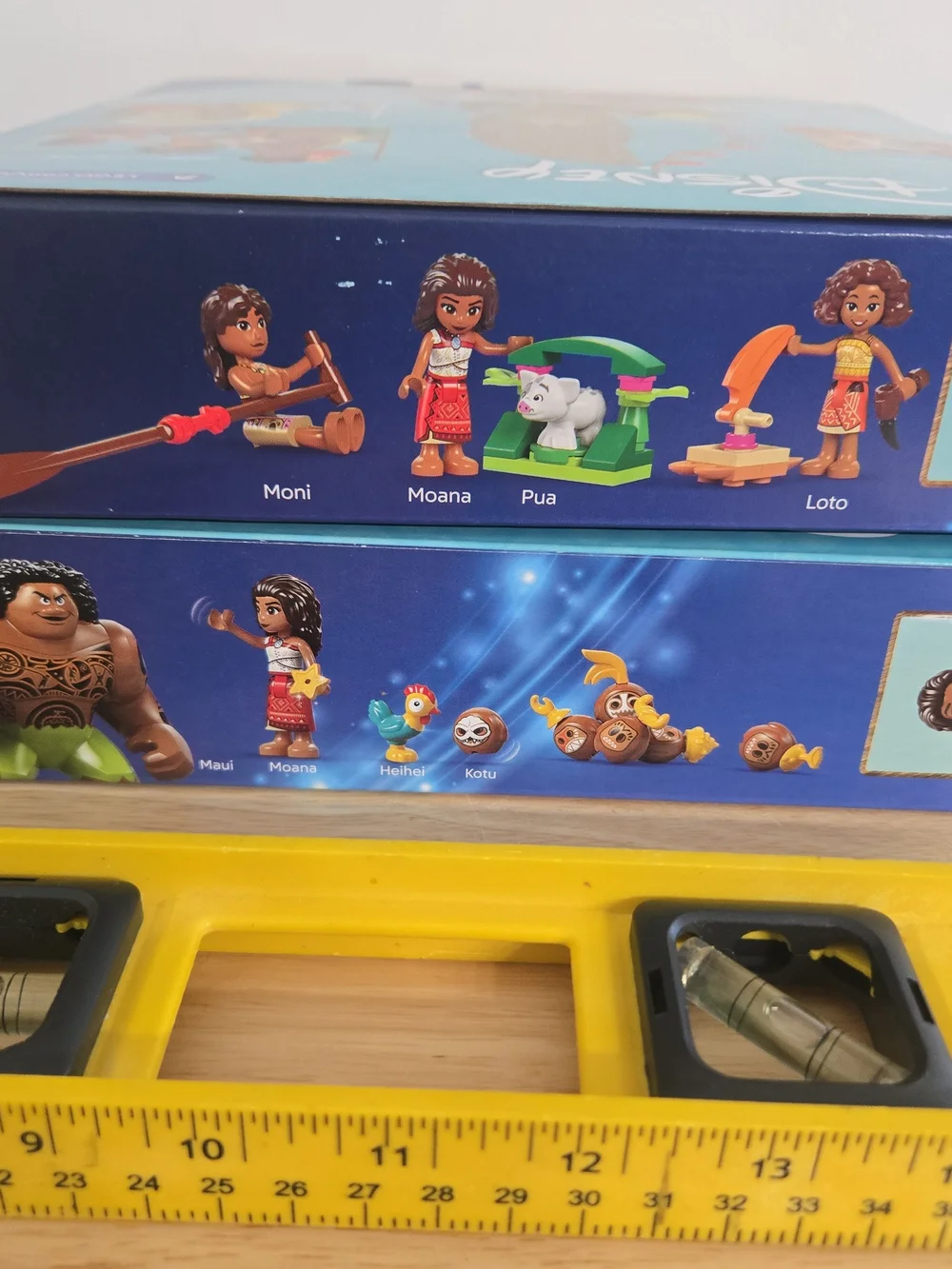 LEGO Disney Moana 2 Kakamora Barge 43258 & Moana's Adventure Canoe Set Sealed